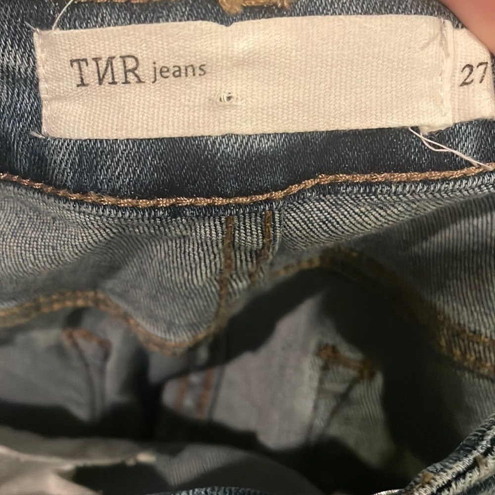 TNR Distressed denim jeans, size 27 - Picture 7 of 8